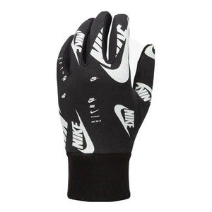 NEW Nike Men's Club Fleece Training Gloves Black White Crimson